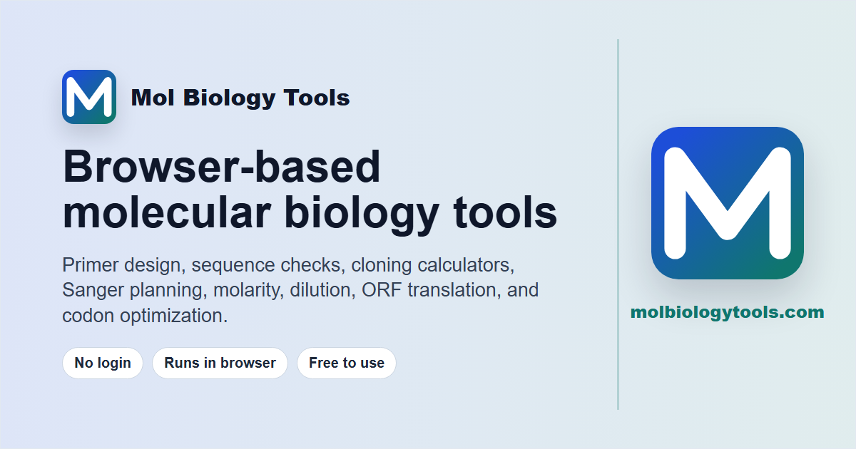 Free Restriction Site Mapper, Finder & Analyzer